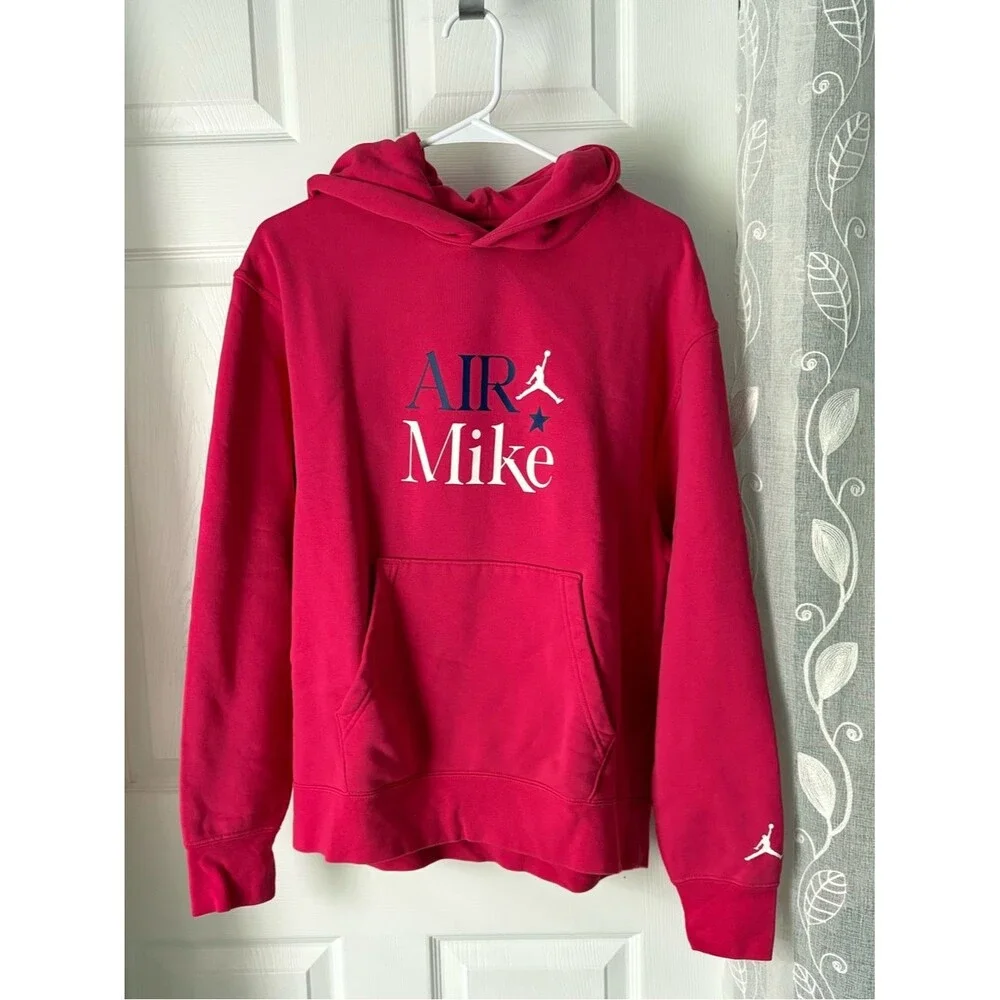 Jordan Air Mike Sport DNA Fleece Pullover Hoodie cotton blend Mens Sz Medium